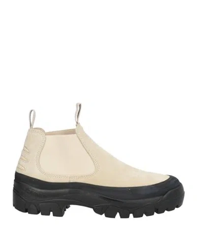 Diemme Woman Ankle Boots Off White Size 8 Leather