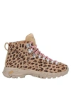 Diemme Woman Ankle Boots Sand Size 6 Calfskin In Beige