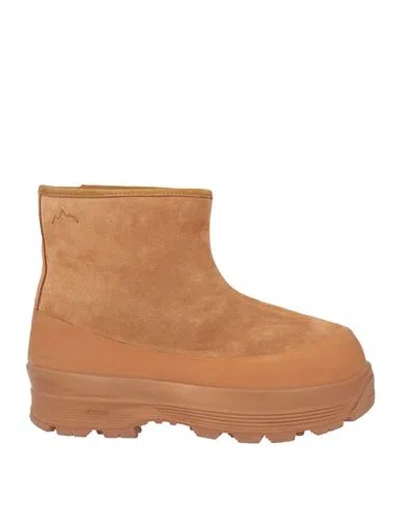 Diemme Woman Ankle Boots Tan Size 6 Leather In Brown
