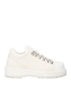 Diemme Woman Ankle Boots White Size 10 Leather