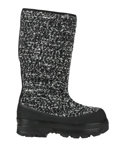 Diemme Woman Boot Black Size 8 Textile Fibers