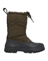 Diemme Woman Boot Military Green Size 7 Textile Fibers, Rubber In Green