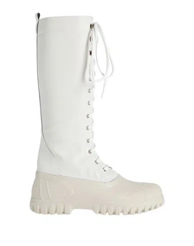 Diemme Woman Boot White Size 11 Soft Leather
