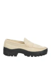 Diemme Woman Loafers Beige Size 8 Leather