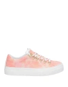 Diemme Woman Sneakers Coral Size 8 Leather In Red