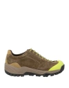 Diemme Woman Sneakers Military Green Size 8 Leather