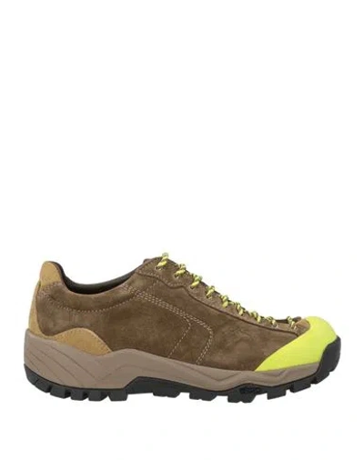 Diemme Woman Sneakers Military Green Size 8 Leather