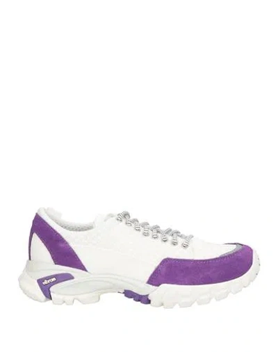 Diemme Woman Sneakers Purple Size 8 Leather, Textile Fibers