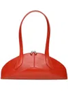 Dienèe Arco Creased Shoulder Bag In Red