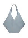 Dienèe La Ep Leather Tote Bag In Blue