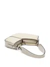 Dienèe Venere Cube Semi-patent Leather Shoulder Bag In Neutral