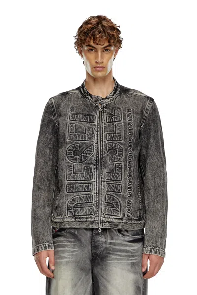 Diesel - Giacche In Denim In Nero
