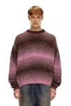 Diesel Dégradé Jumper In Alpaca Blend In Violet
