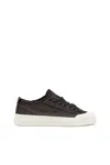 DIESEL S-ATHOS LOW-SNEAKERS IN DISTRESSED SATIN