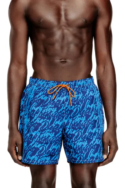 Diesel - Swim Shorts In Blue
