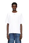 Diesel T-madjust-tr Cotton T-shirt In White