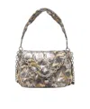 Diesel -shoulder Bag In Metallic Camo Canvas In Multicolor