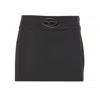 Diesel Black Stretch Twill O-dixy Miniskirt In Black