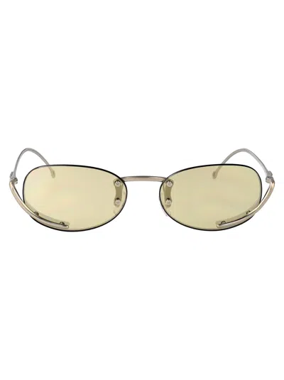 Diesel 0dl1004 Sunglasses In Silver
