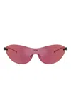 Diesel Iconic Oval Sunglasses In Black