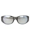 Diesel Grigio Metallizzato Acetate Sunglasses In Neutral