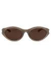 Diesel Oval Sunglasses 0 Dl3005 U 201273 In Brown
