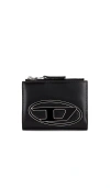 Diesel 1 Dr Bi-fold Wallet In Black