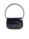 Diesel 1dr Burgundy Liquid Effect Polyurethane Bag