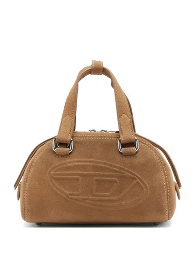 Diesel 1dr Dome-mini Sac Bowling Avec Logo Oval D In Brown