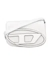 Diesel 1 Dr M Structured White Shoulder Bag In White