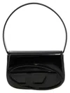 Diesel Iconic Structured Shoulder Bag In Mirrored Leather