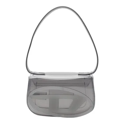 Diesel 1 Dr Shoulder Bag In Gray