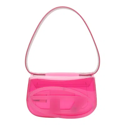 Diesel 1 Dr Shoulder Bag In Pink