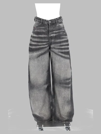 Diesel 100% Cotton Black Trousers