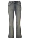 Diesel Embroidered Detailing Bootcut Jeans