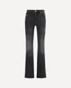 Diesel 1969 D-ebbey Bootcut Jeans In Black