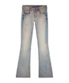 Diesel 1969 D-ebbey Bootcut Jeans In Gray