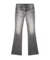 Diesel 1969 D-ebbey 09k99 Bootcut Jeans In Gray