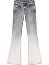 Diesel 1969 D-ebbey Bootcut Jeans In Grey