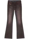 Diesel Bootcut Jeans In Grey