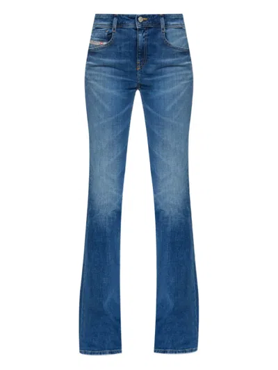 Diesel 1969 D-ebbey Flared Jeans In Blue