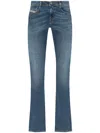 Diesel Blue Bootcut 1969 D-ebbey Jeans In Blue
