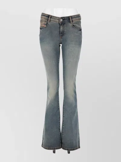 Diesel 1969 D Ebbey Jeans Bootcut Belt Loops In Multi
