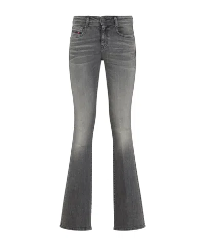 DIESEL FIVE-POCKET DESIGN FLARED JEANS