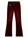 Diesel 1969 D-ebbey Jeans In Red