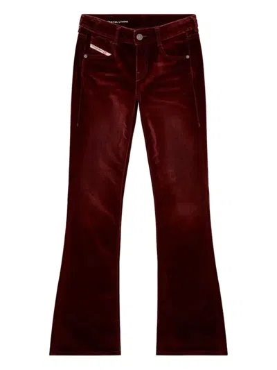 Diesel 1969 D-ebbey Jeans In Red