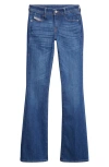 Diesel Blue Bootcut 1969 D-ebbey Jeans In Blue
