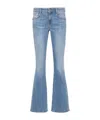 Diesel 1969 D-ebbey Low-rise Slim-fit Bootcut Jeans In Blue