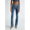 Diesel ® 1969 D-ebbey Opgal Bootcut Jeans In Md. Indigo W/cabachon