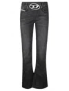 Diesel Iamante  Jeans With Oval In Blue